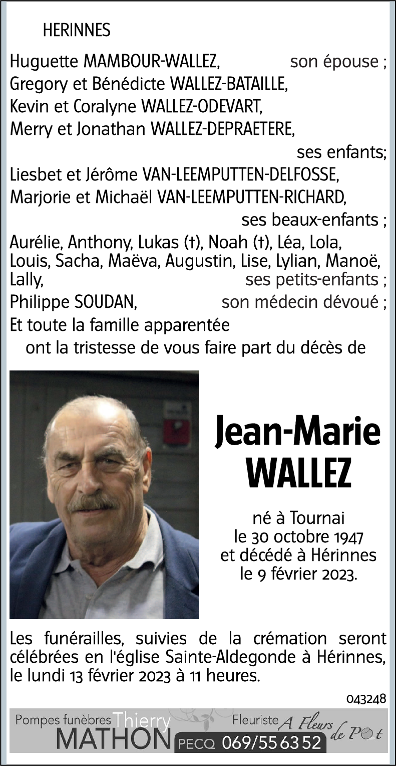 Jean-Marie WALLEZ