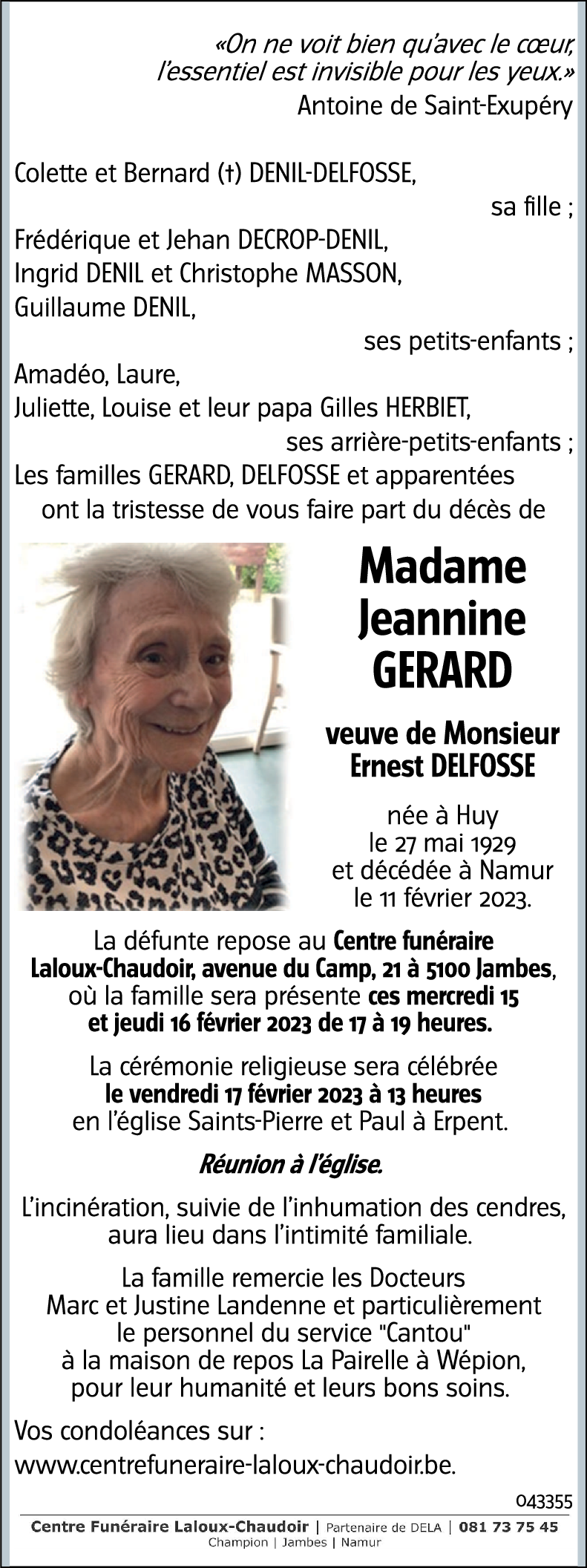 Jeannine GERARD