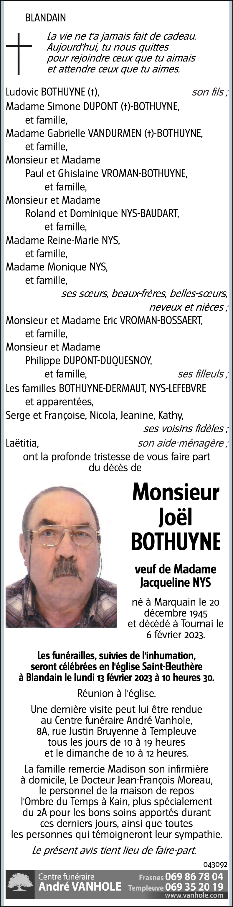 Joël BOTHUYNE