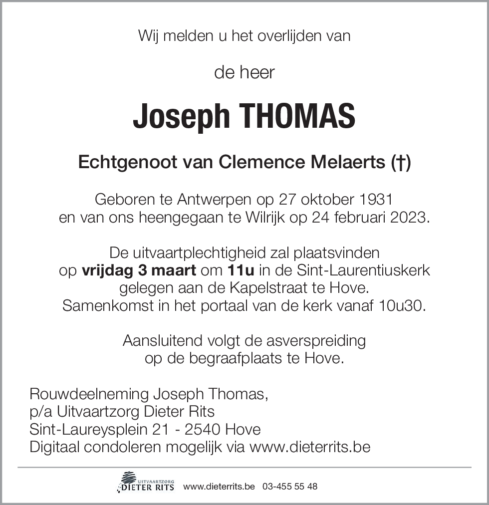 Joseph Thomas