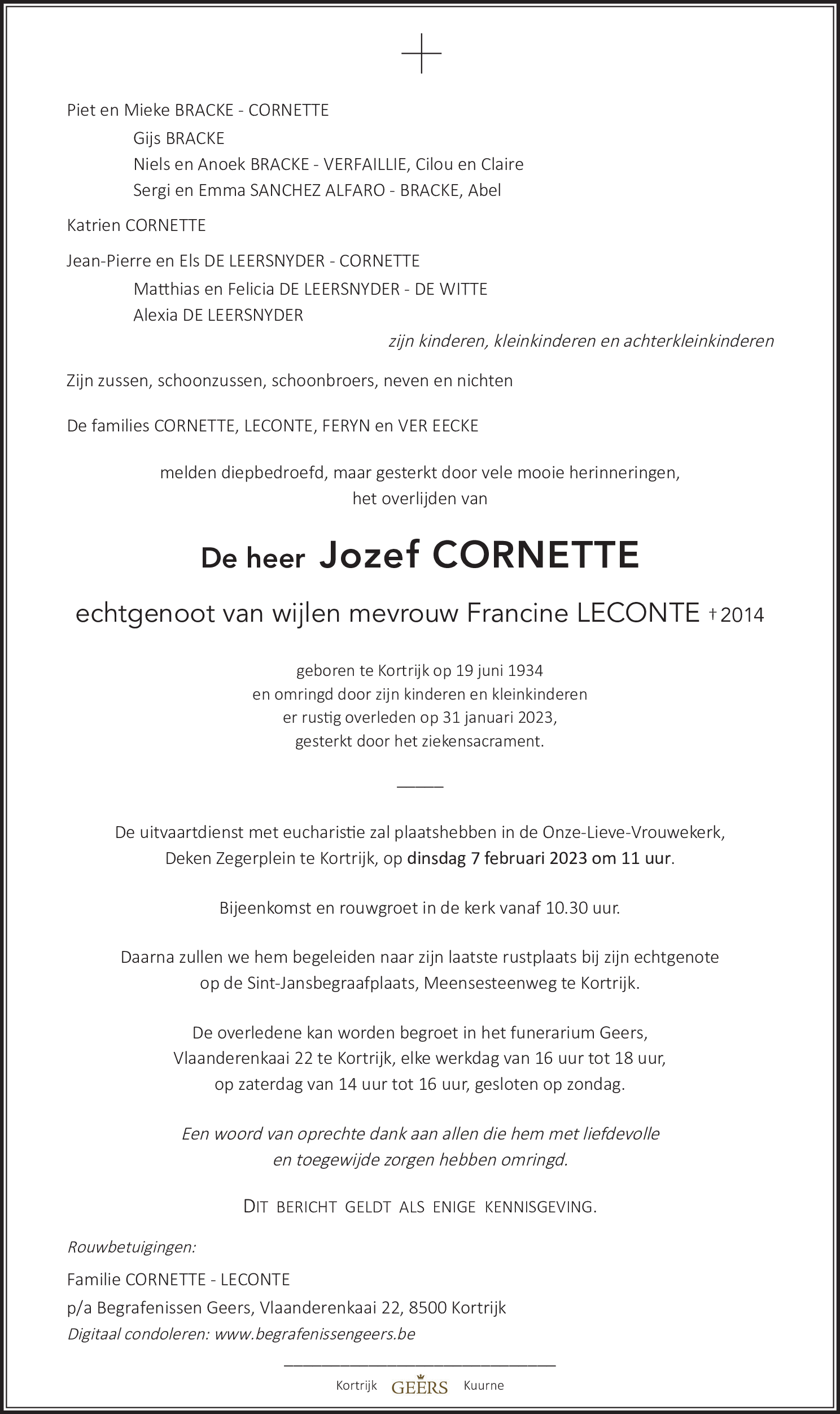 Jozef Cornette