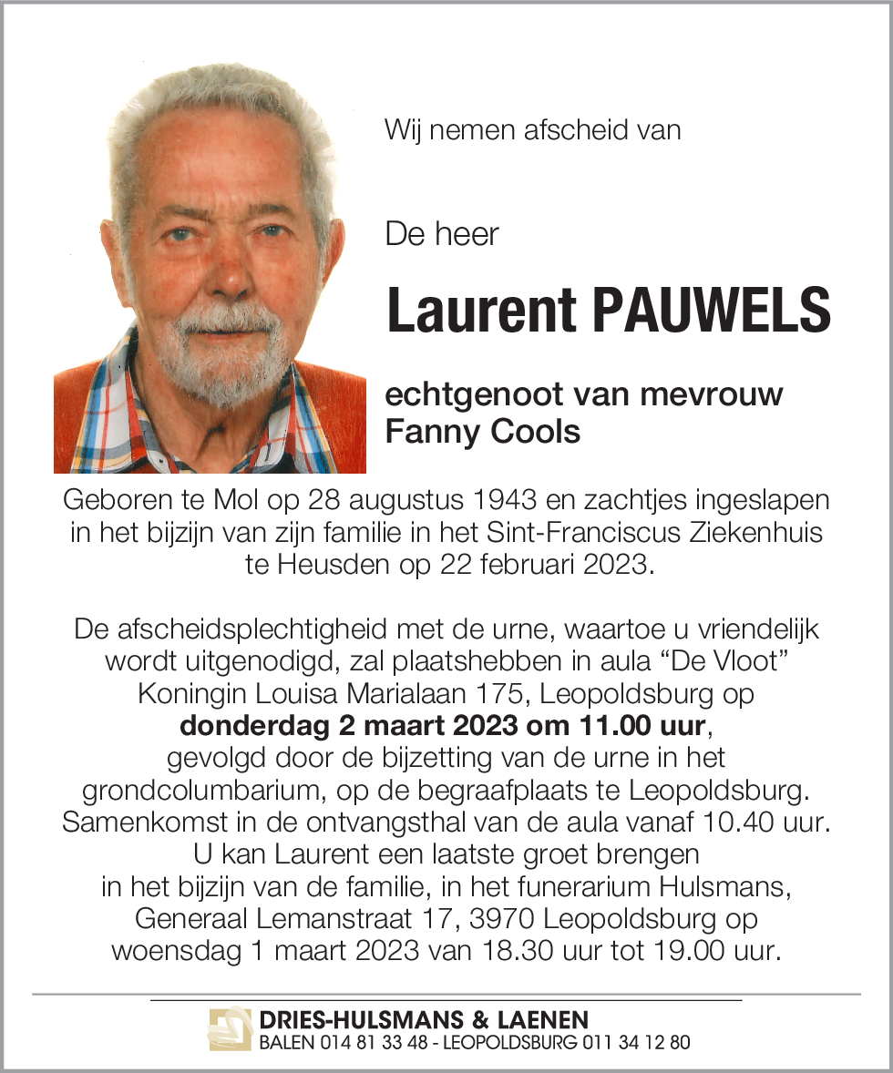 Laurent Pauwels