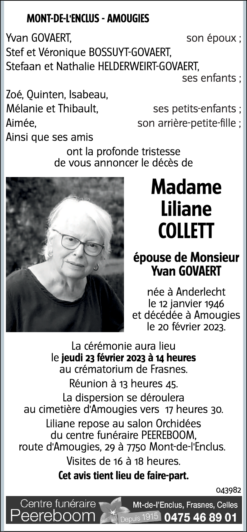 Liliane COLLETT