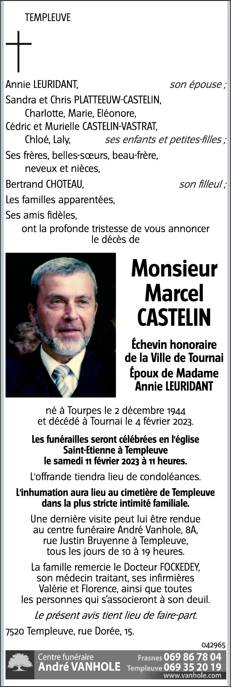 Marcel CASTELIN