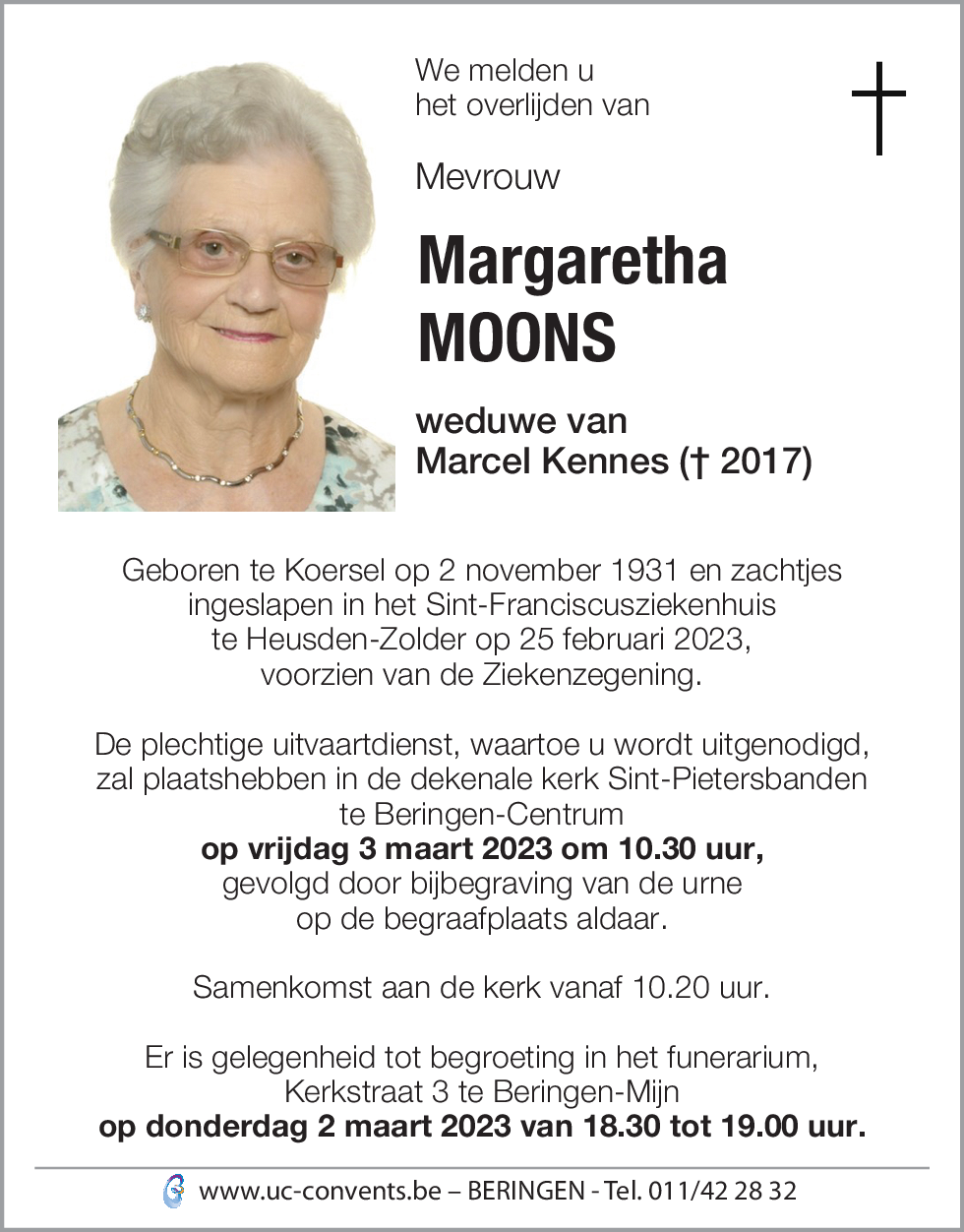 Margaretha Moons
