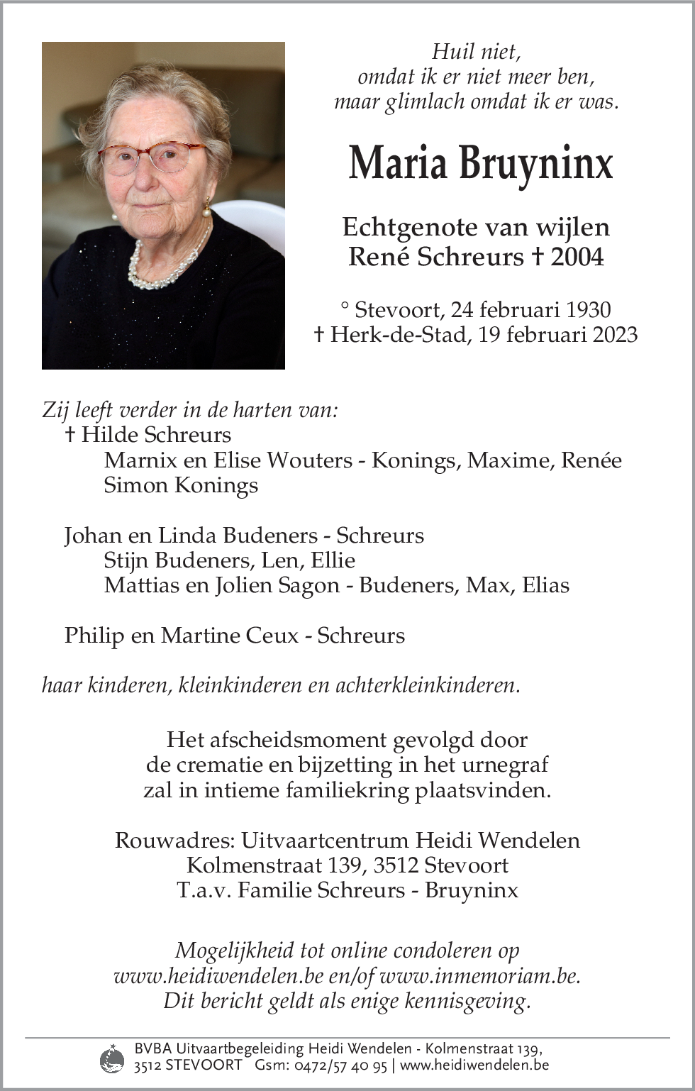 Maria Bruyninx