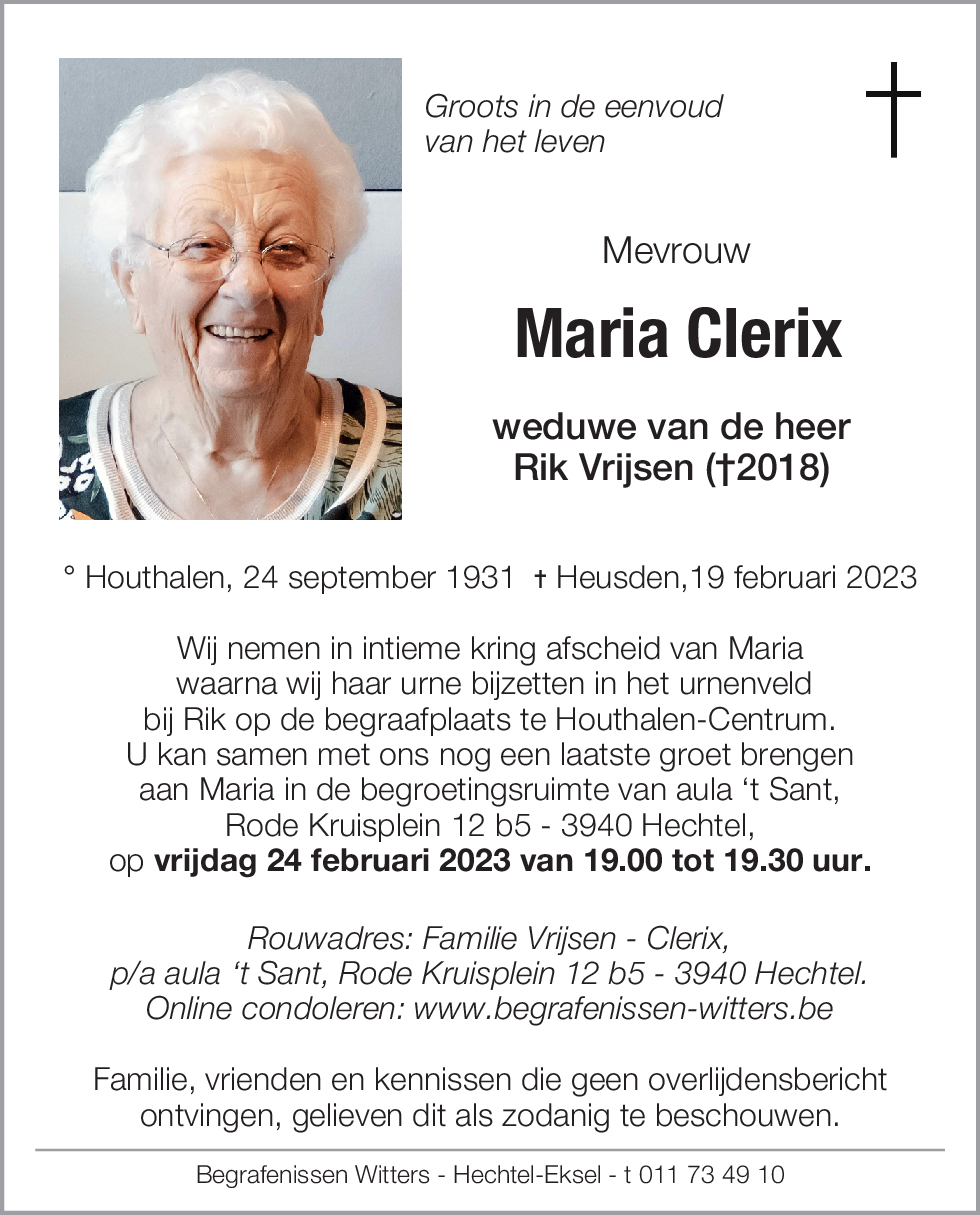 Maria Clerix