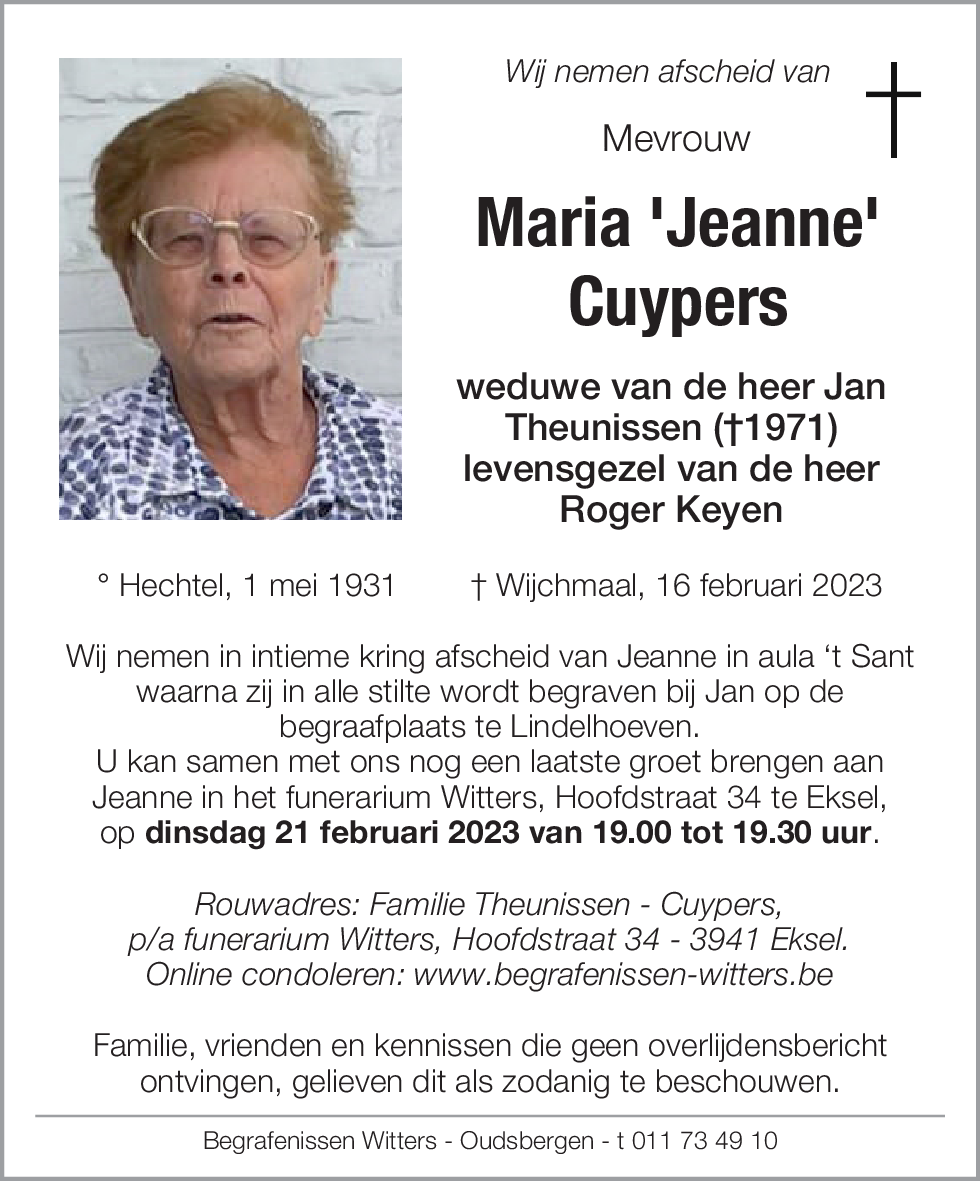 Maria Cuypers