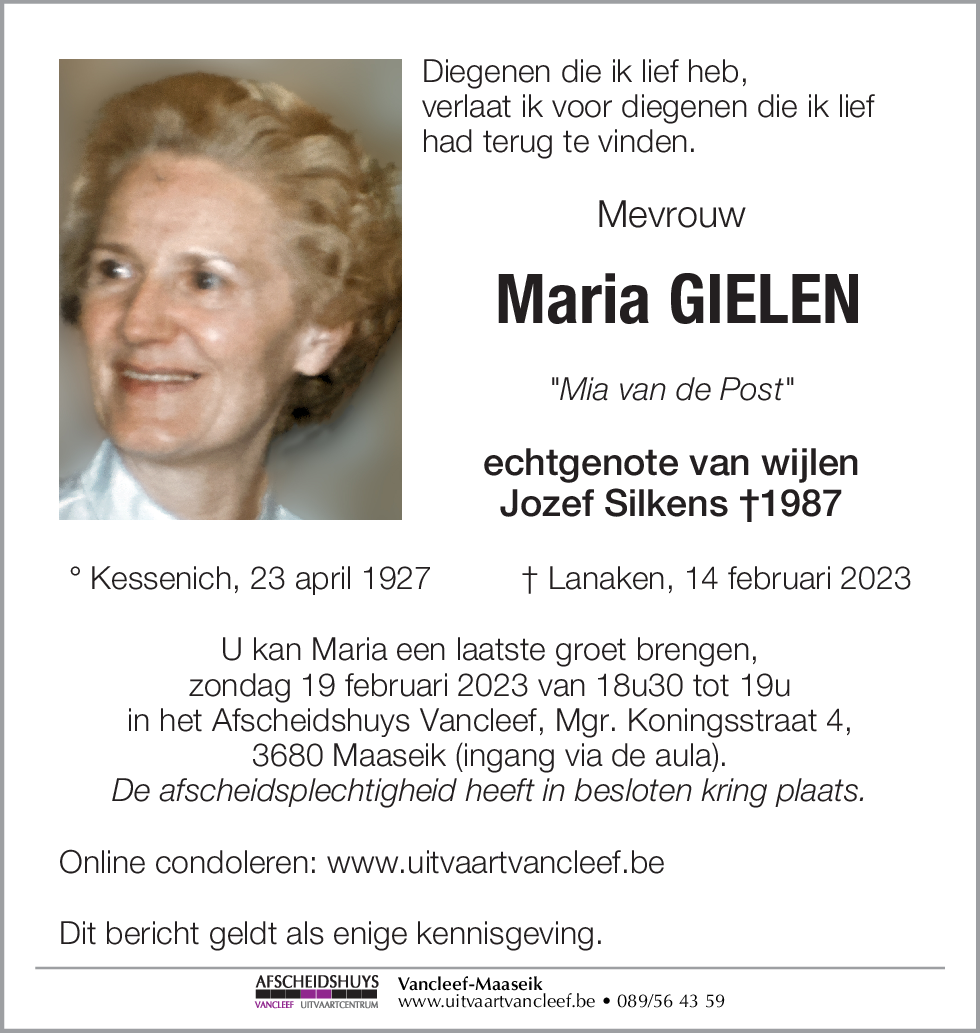 Maria Gielen