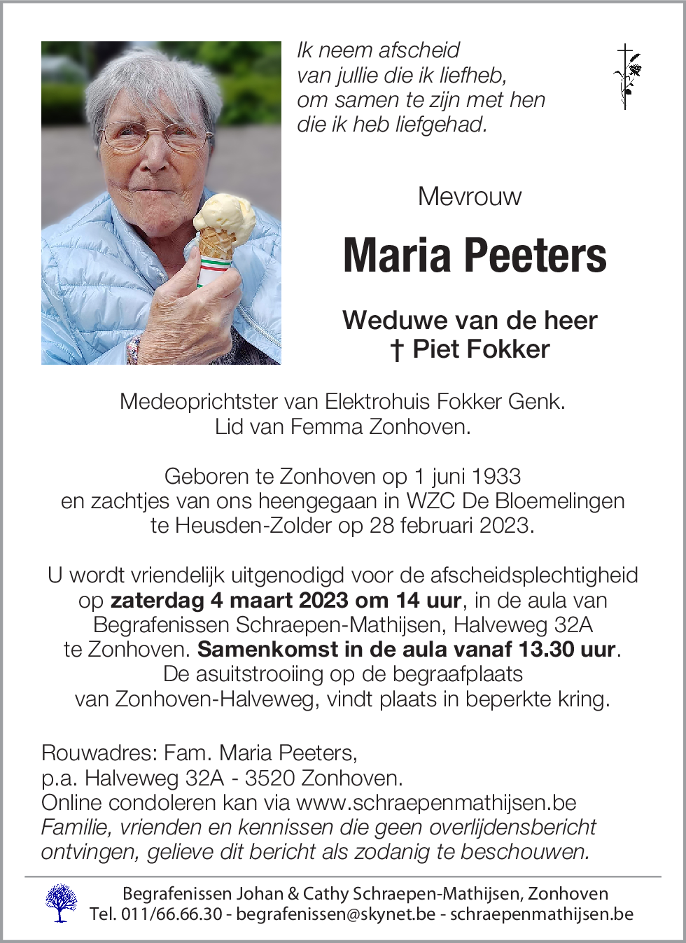 Maria Peeters