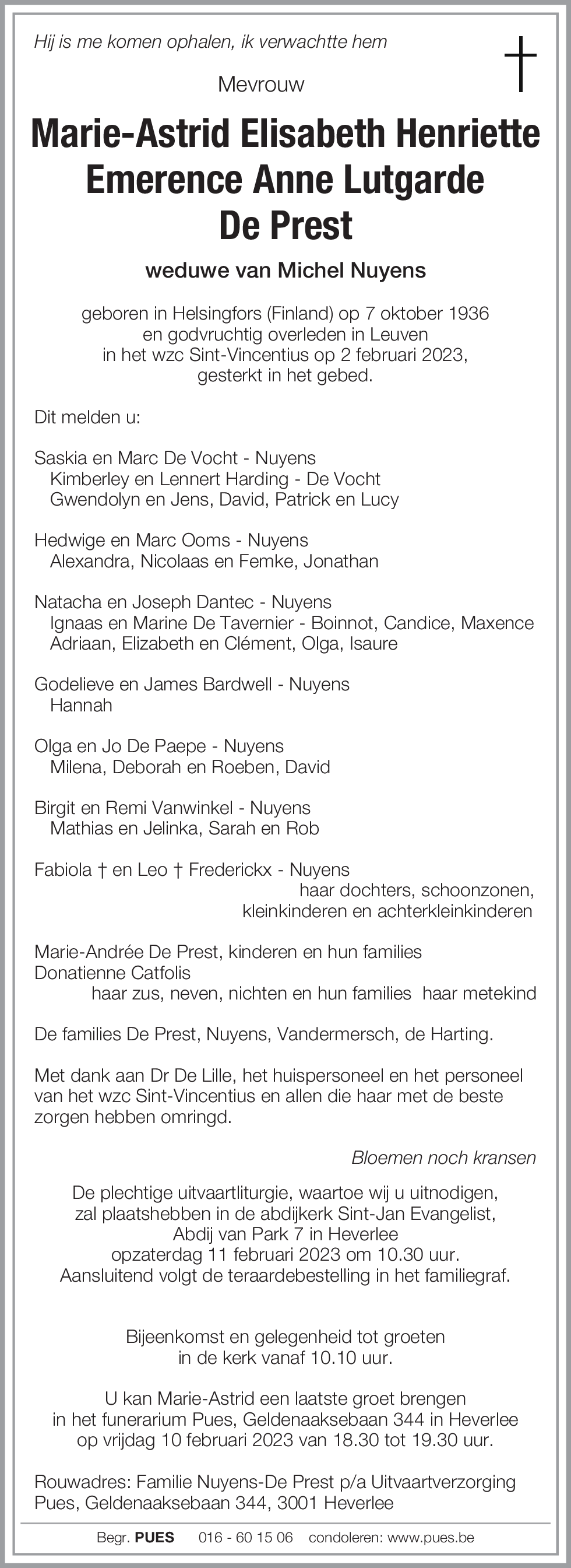 Marie-Astrid De Prest