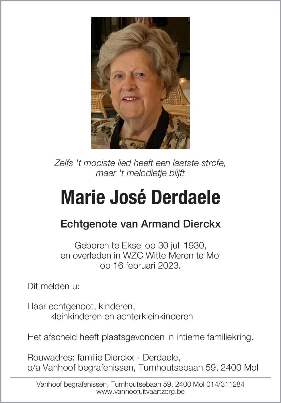 Marie José Derdaele