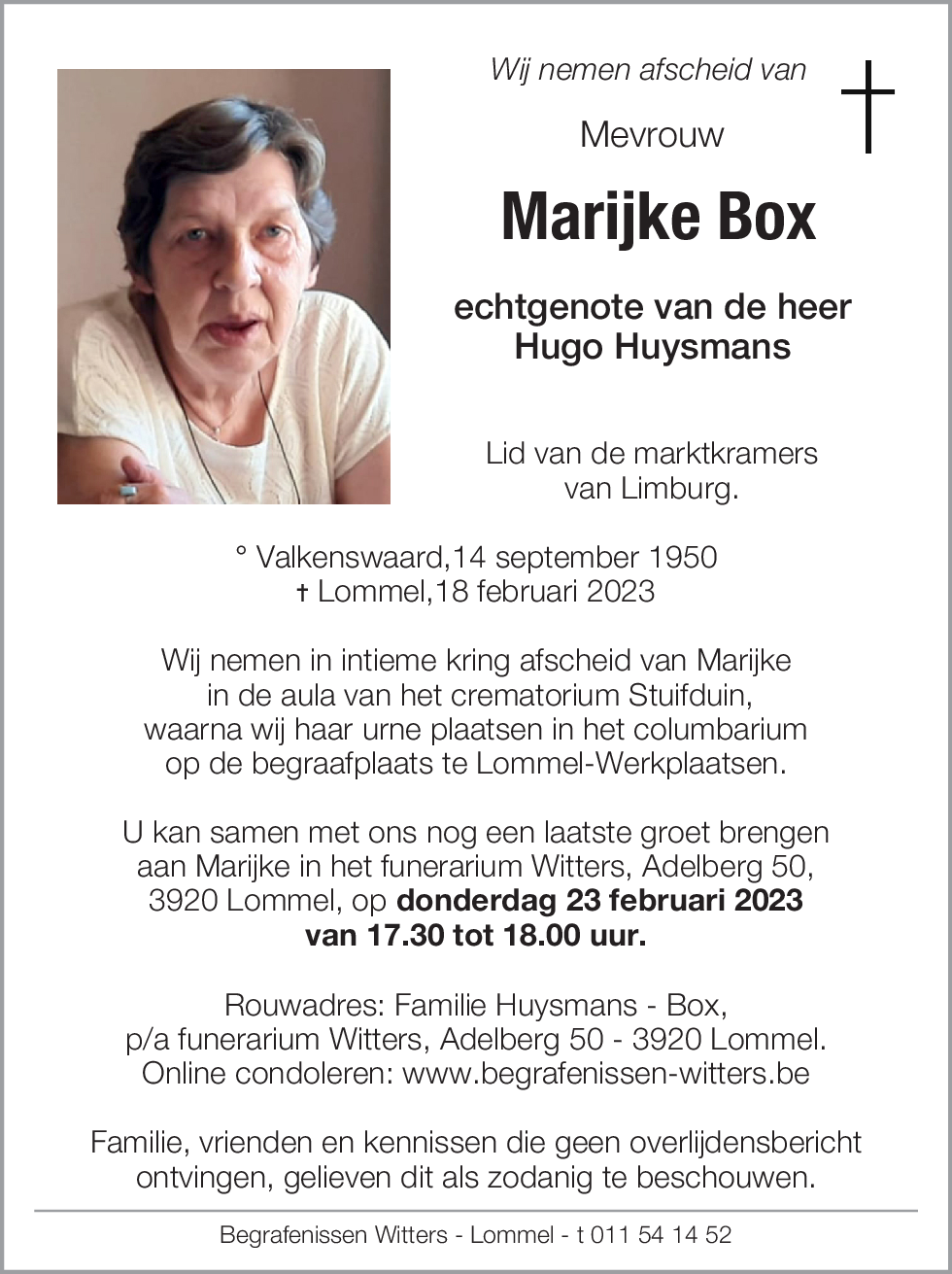 Marijke Box