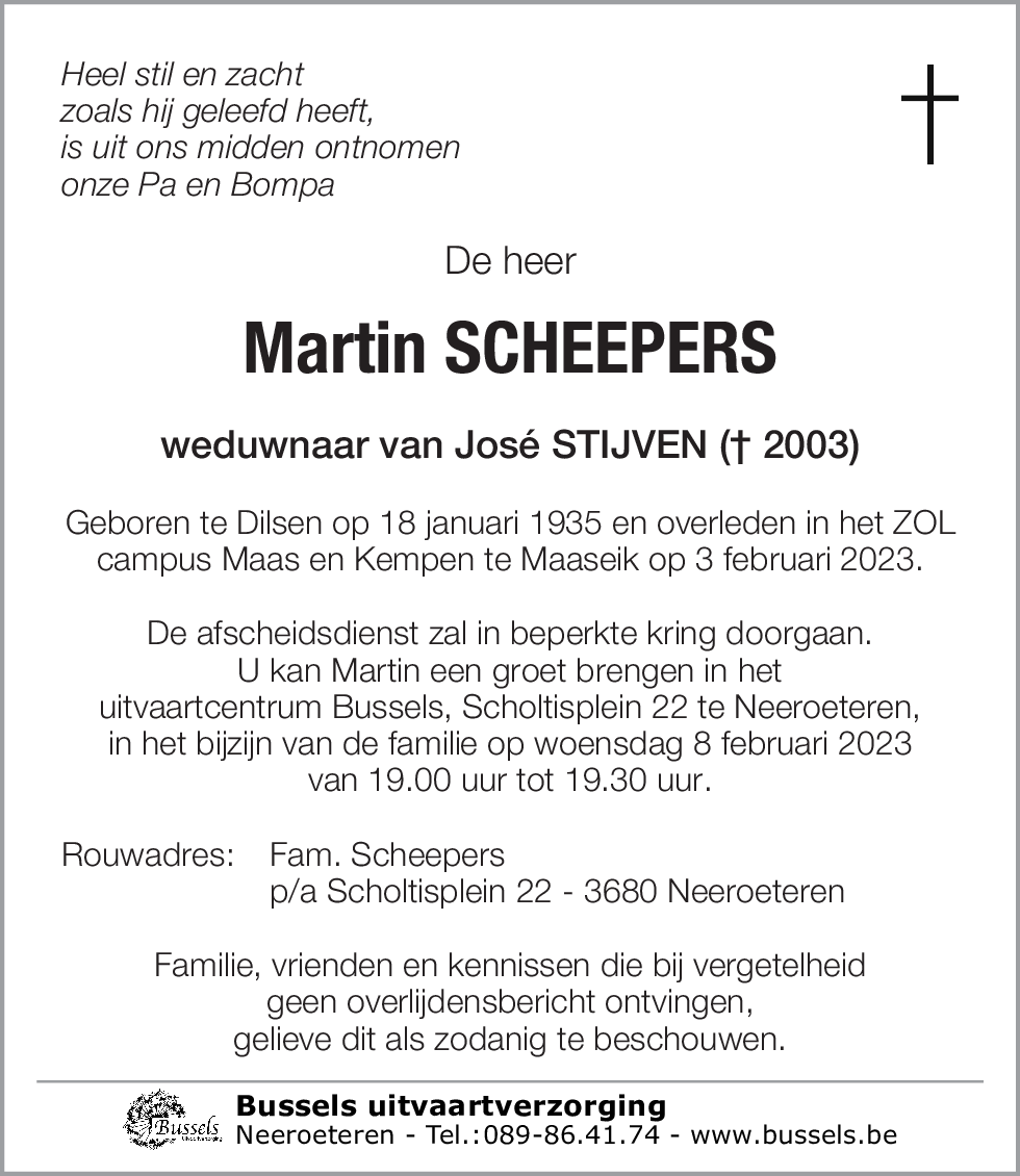 Martin SCHEEPERS