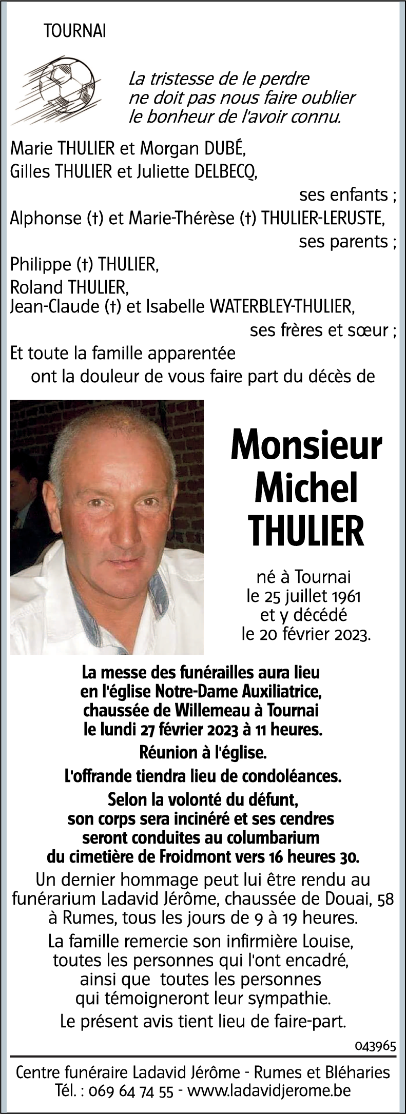 Michel THULIER