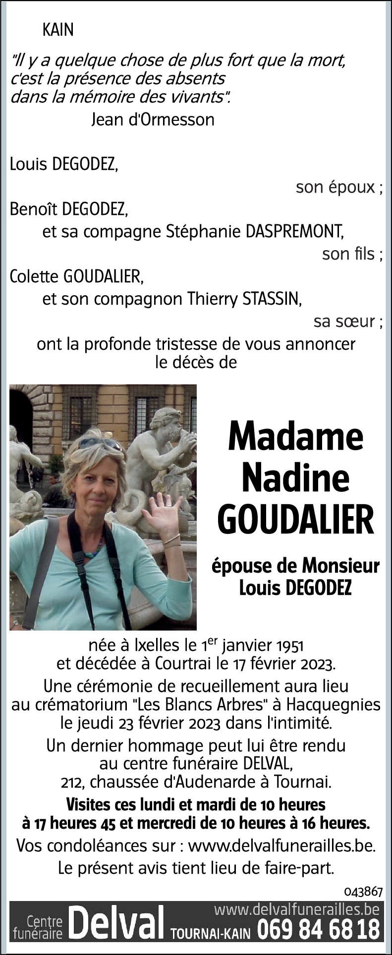 Nadine GOUDALIER