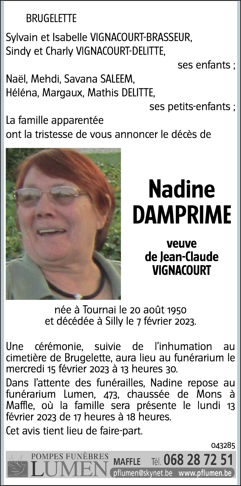 Nadine VIGNACOURT