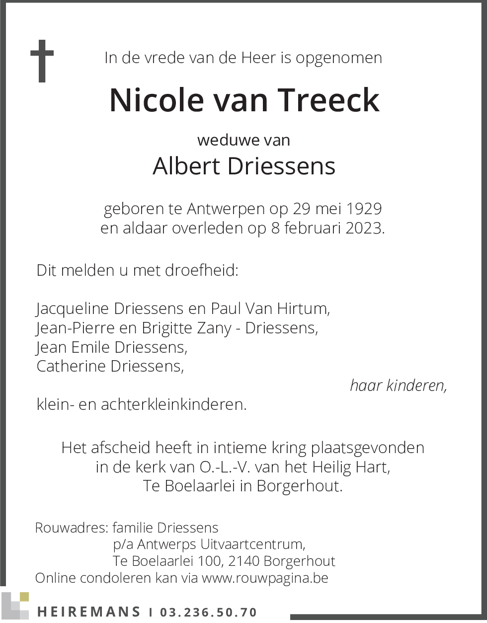 Nicole van Treeck