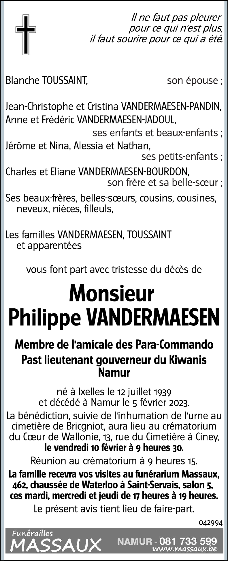 Philippe VANDERMAESEN