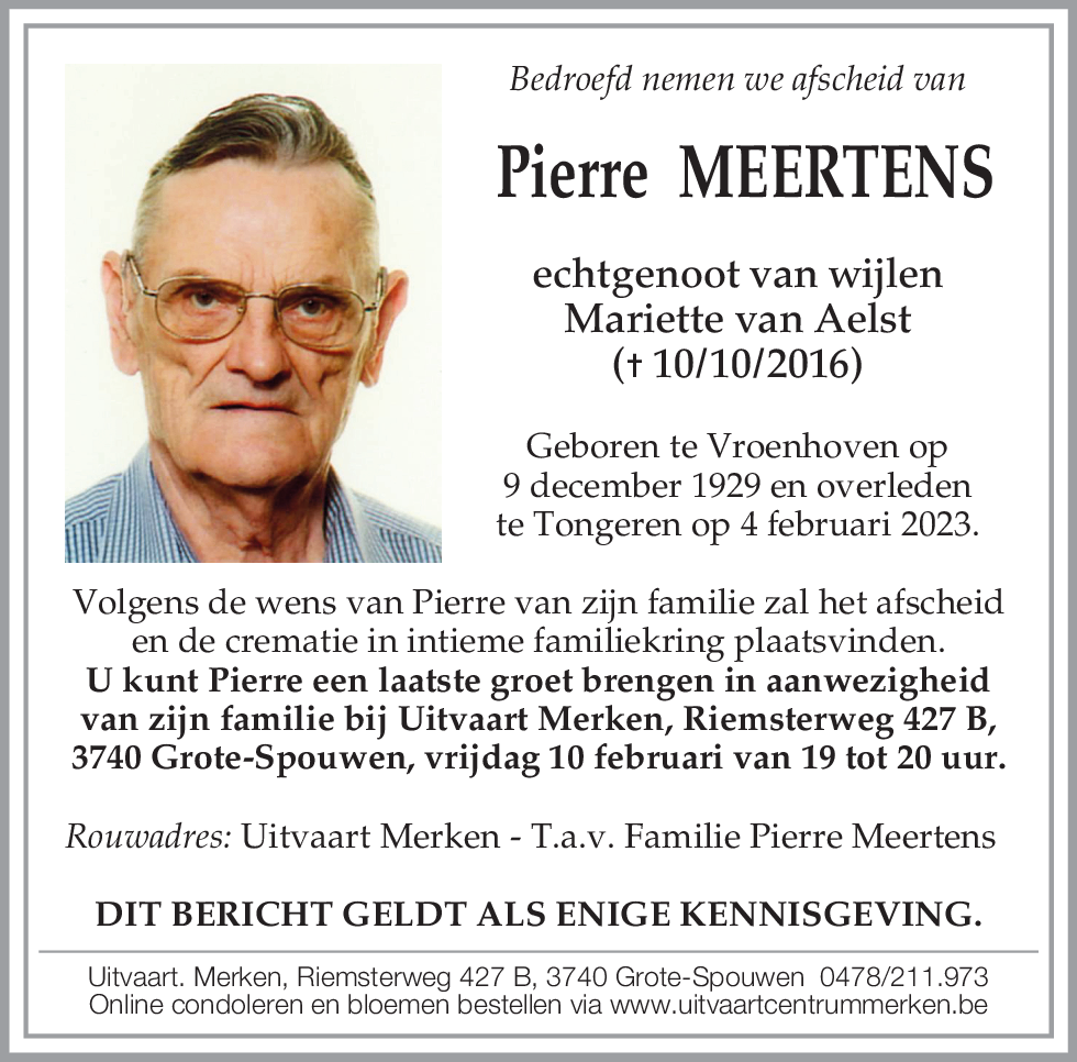 Pieter Meertens