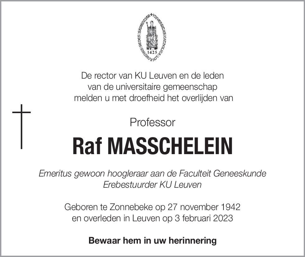 Raf Masschelein