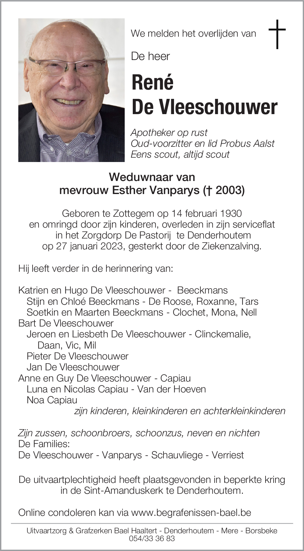 René De Vleeschouwer