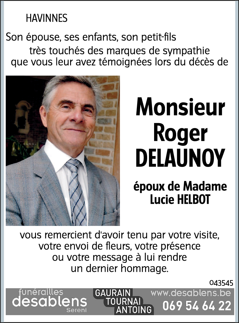 Roger DELAUNOY