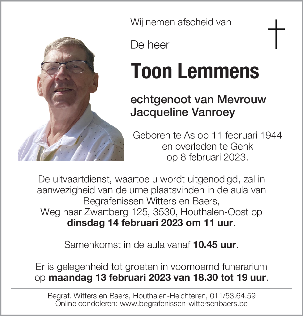 Toon Lemmens