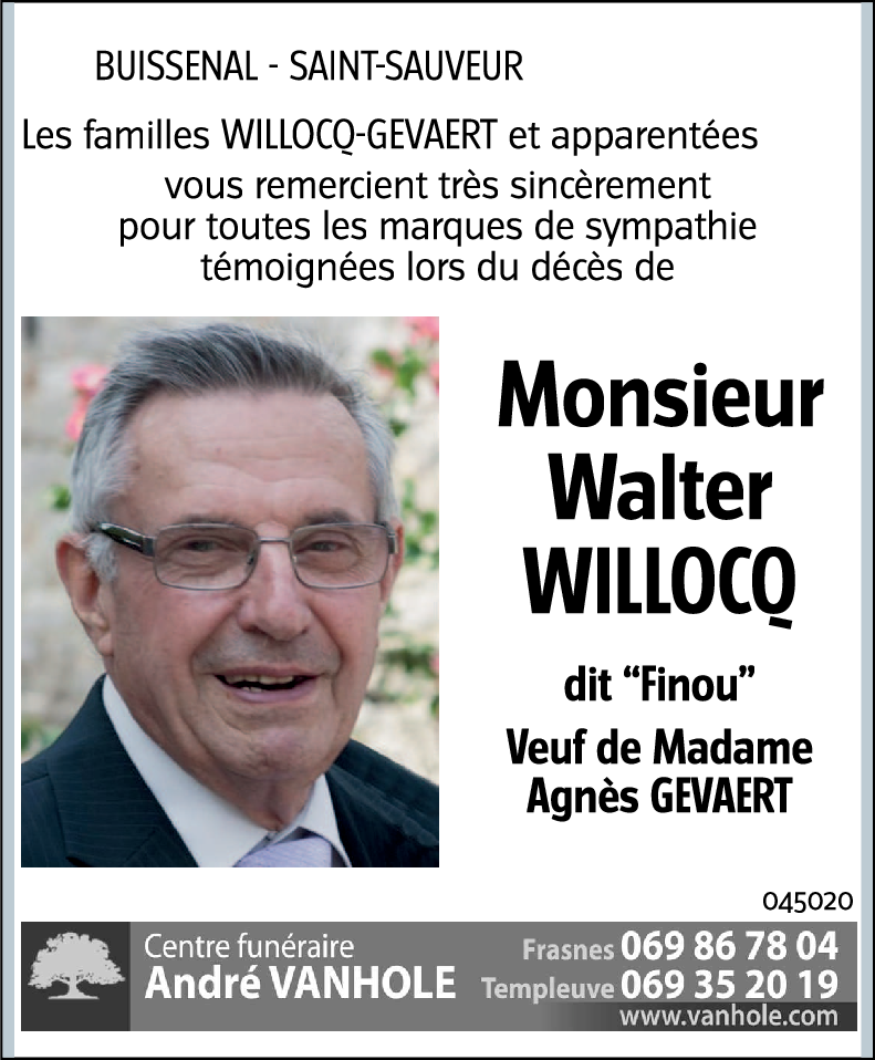 Walter WILLOCQ