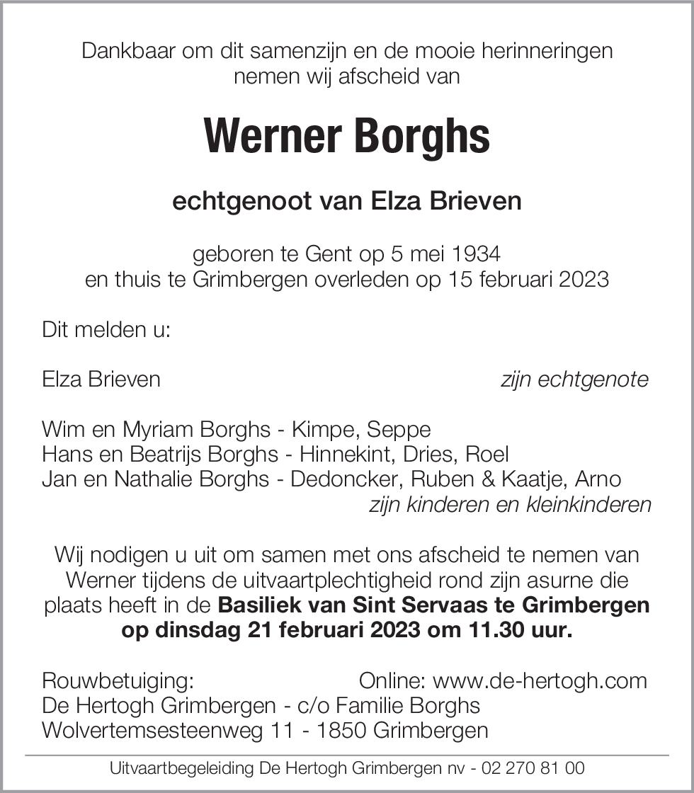 Werner Borghs