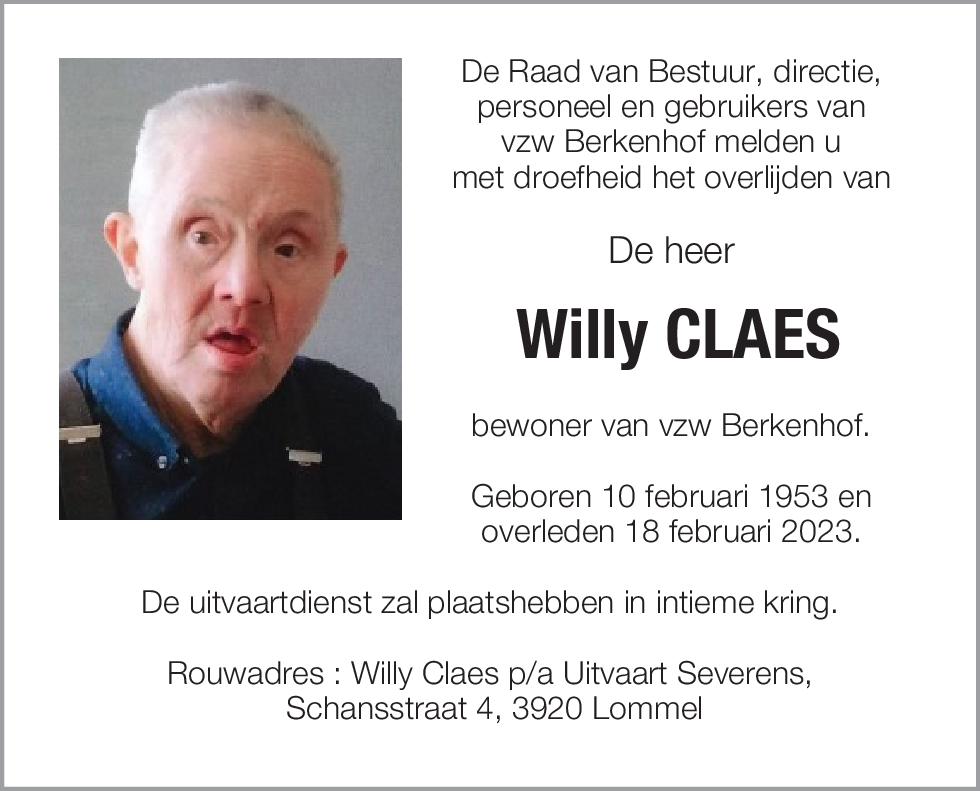Willy Claes