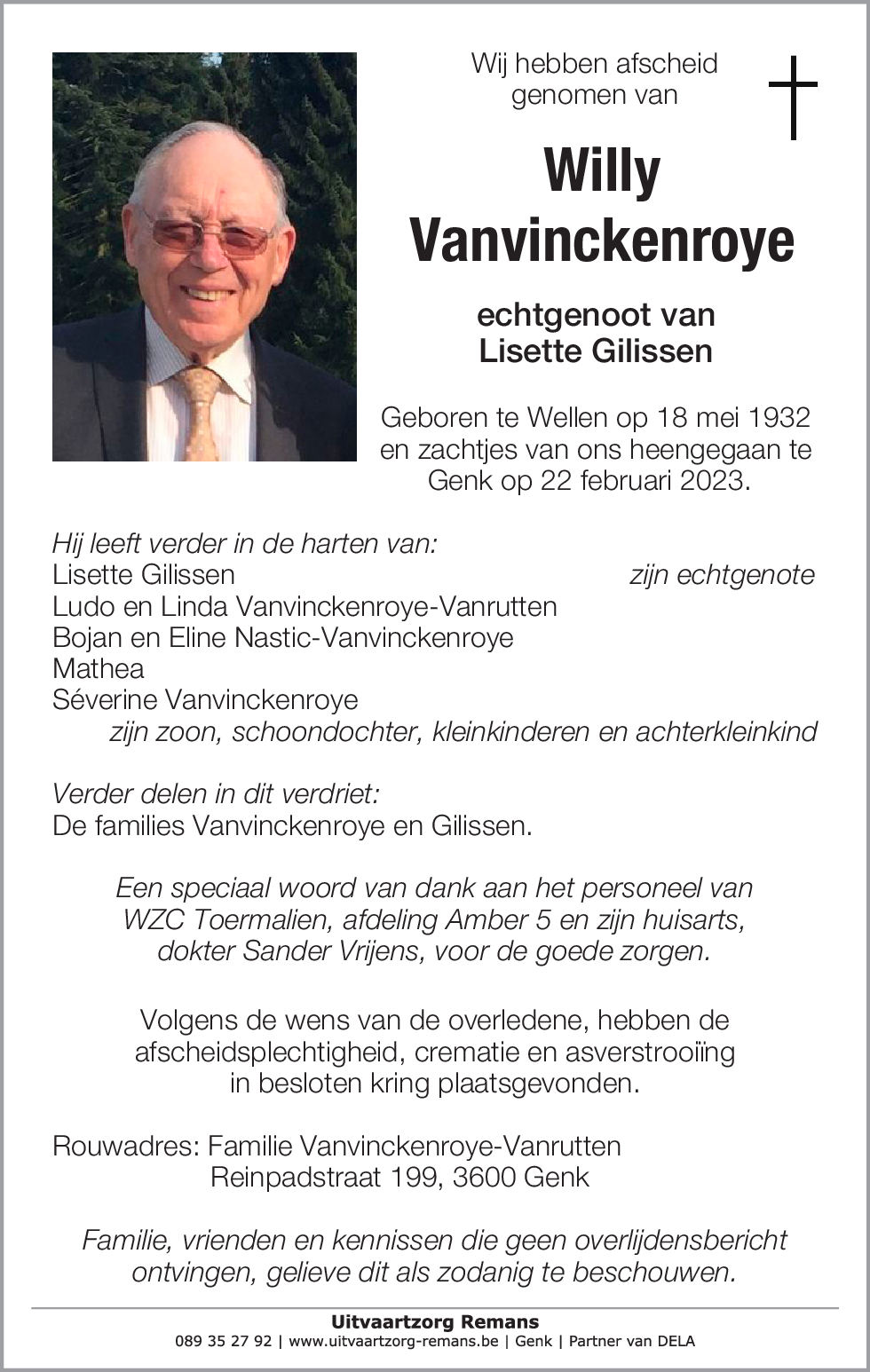Willy Vanvinckenroye