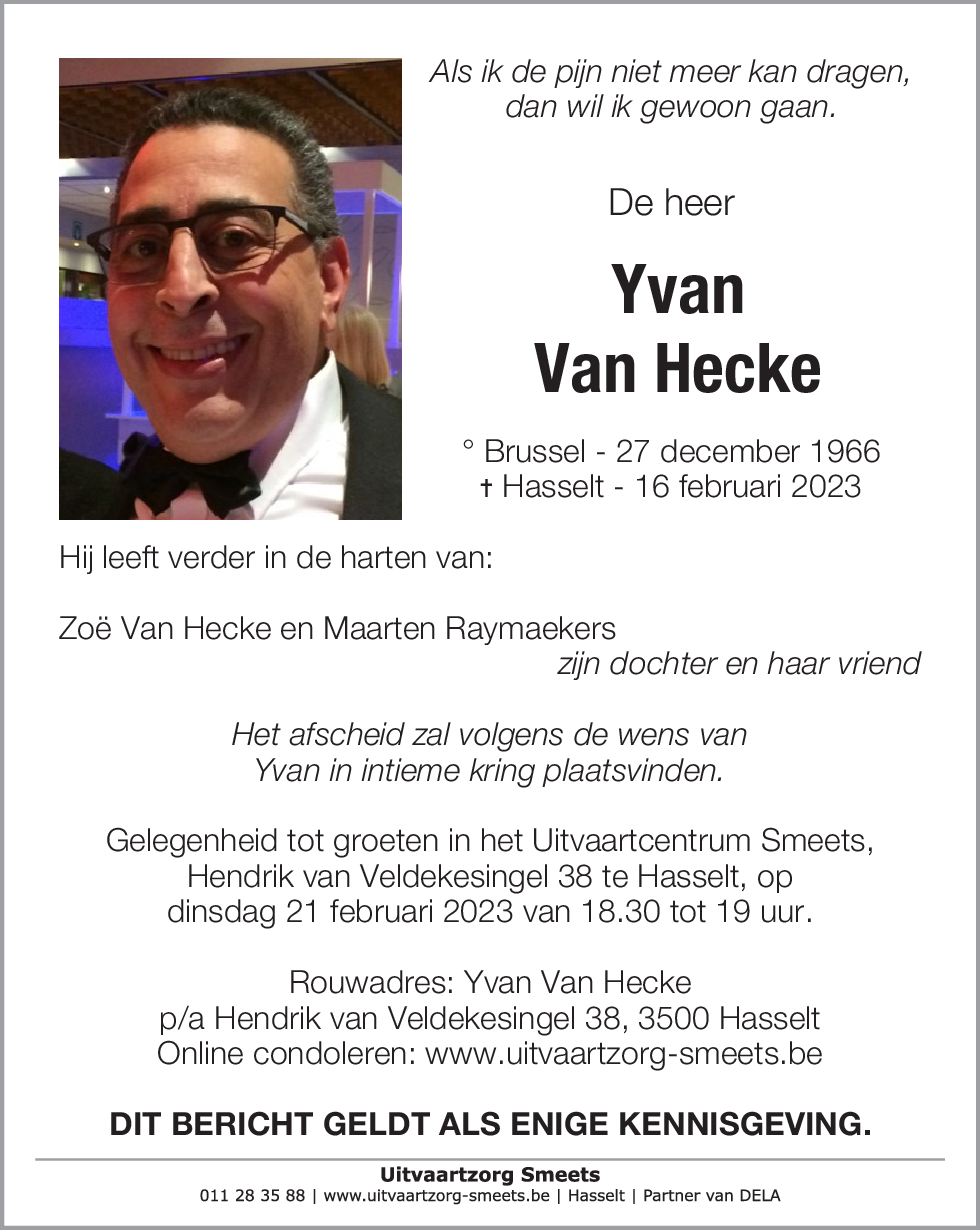 Yvan Van Hecke