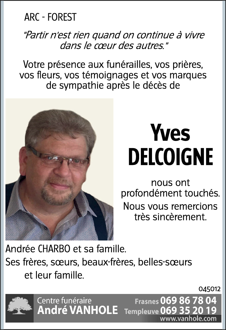 Yves DELCOIGNE