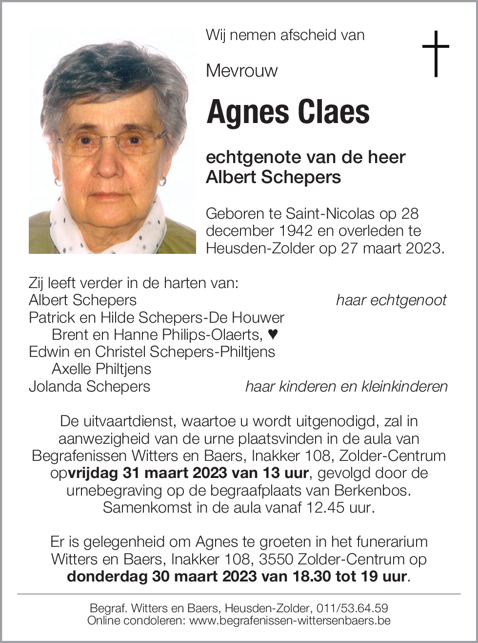 Agnes Claes