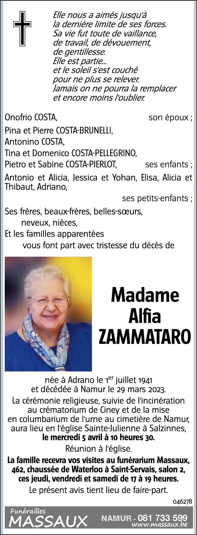 Alfia ZAMMATARO