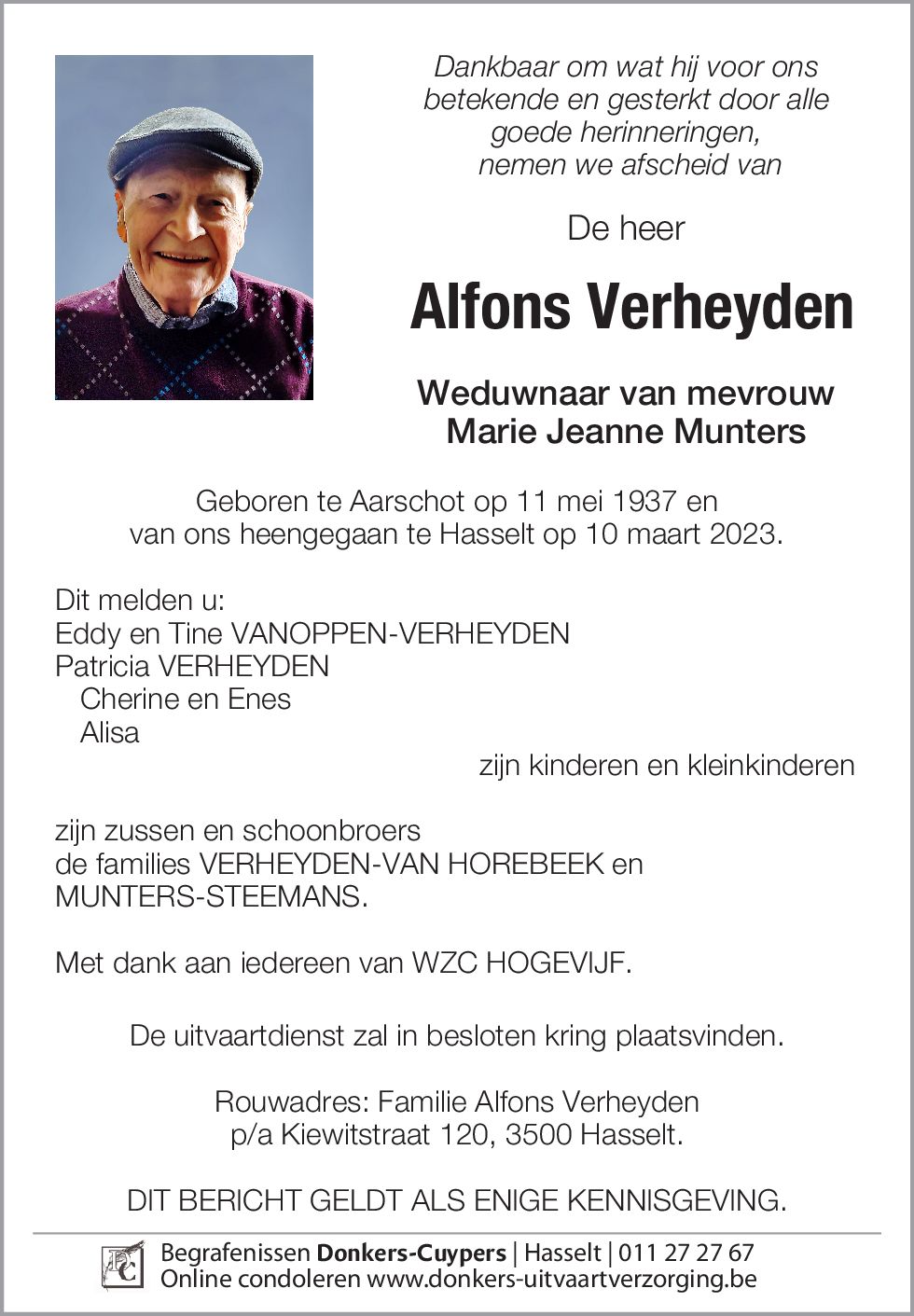 Alfons Verheyden