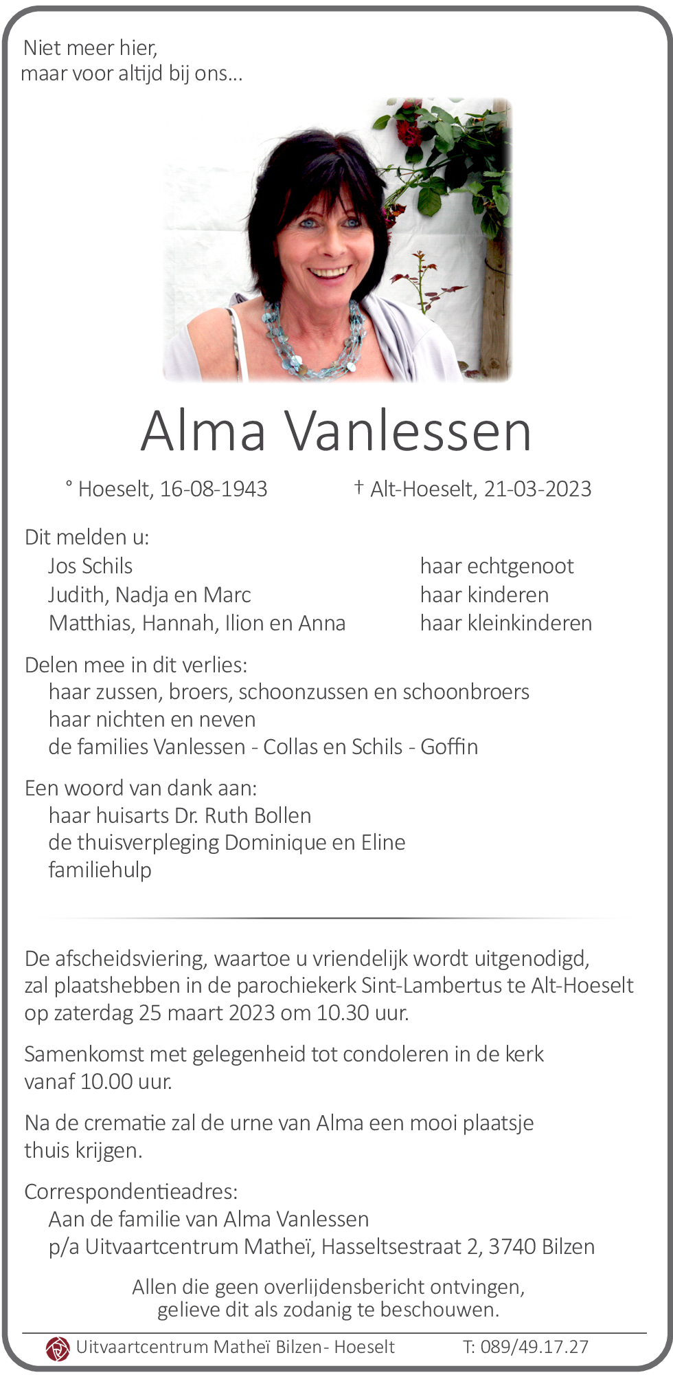Alma Vanlessen