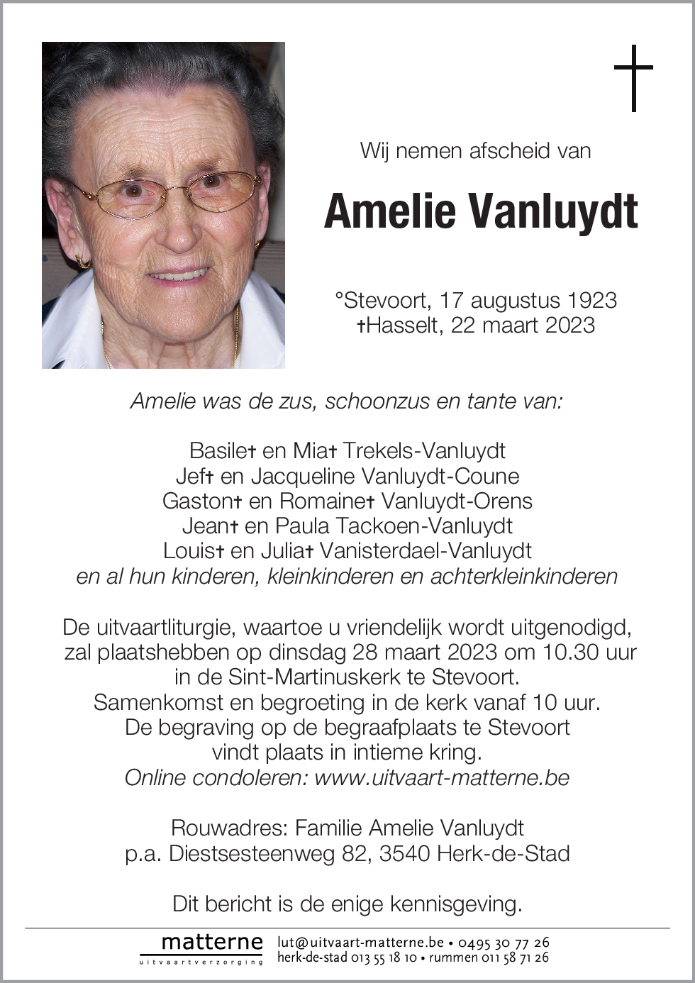 Amelie Vanluydt