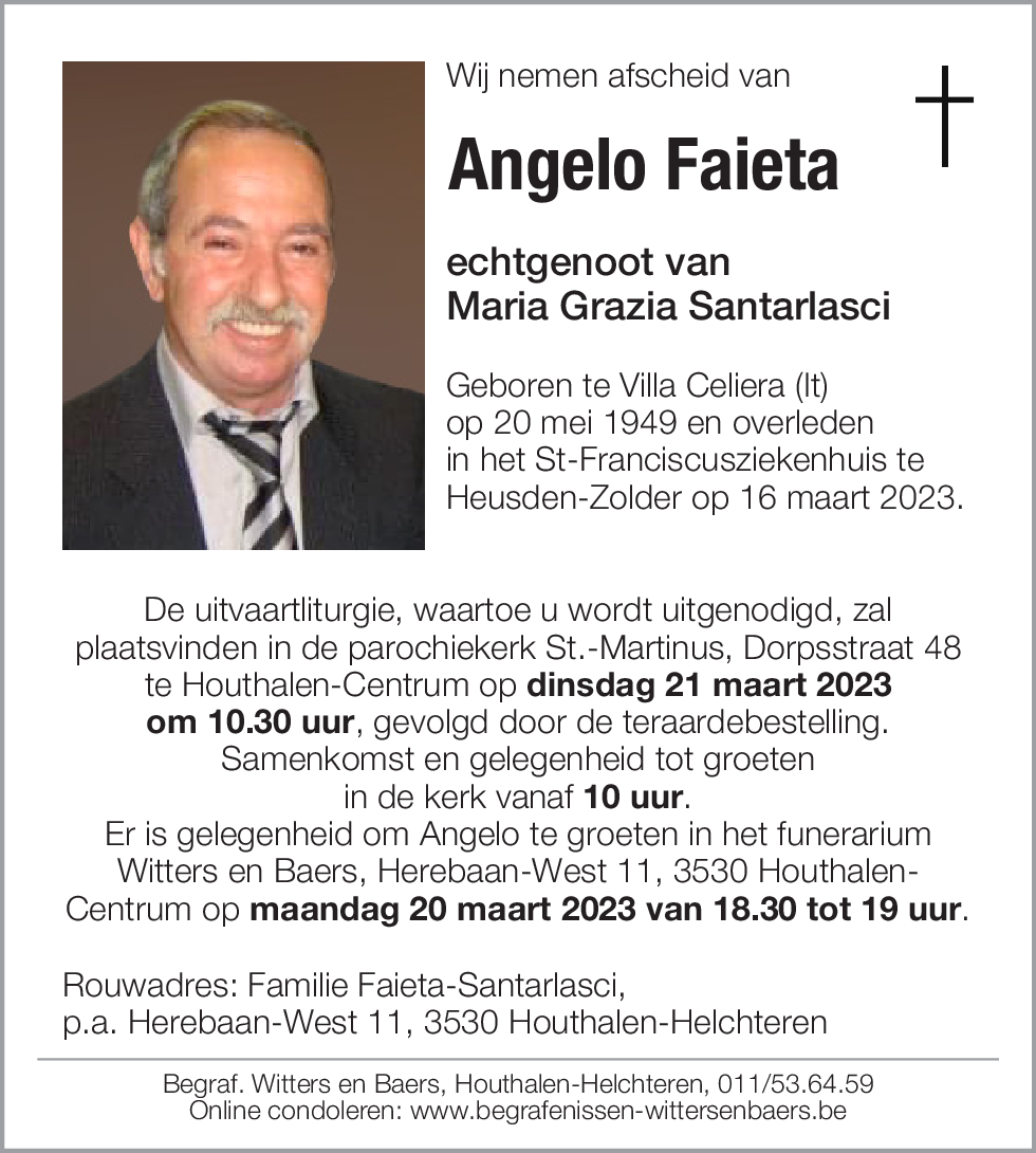 Angelo Faieta