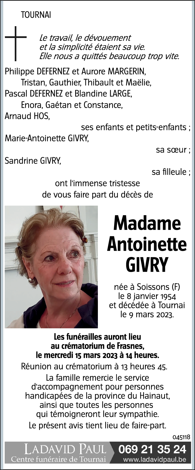 Antoinette GIVRY