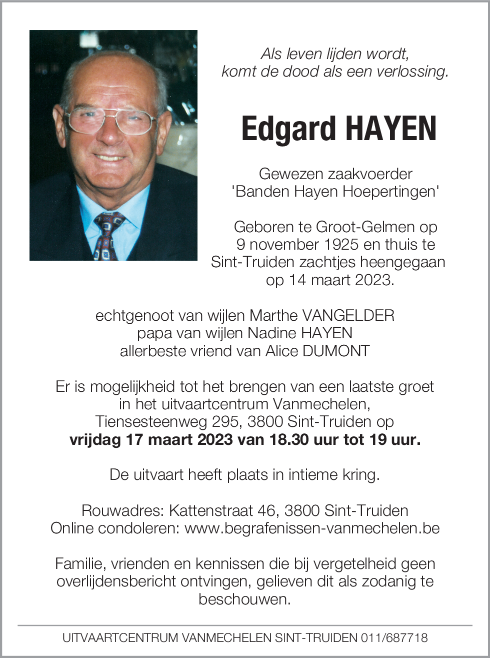 Edgard Hayen