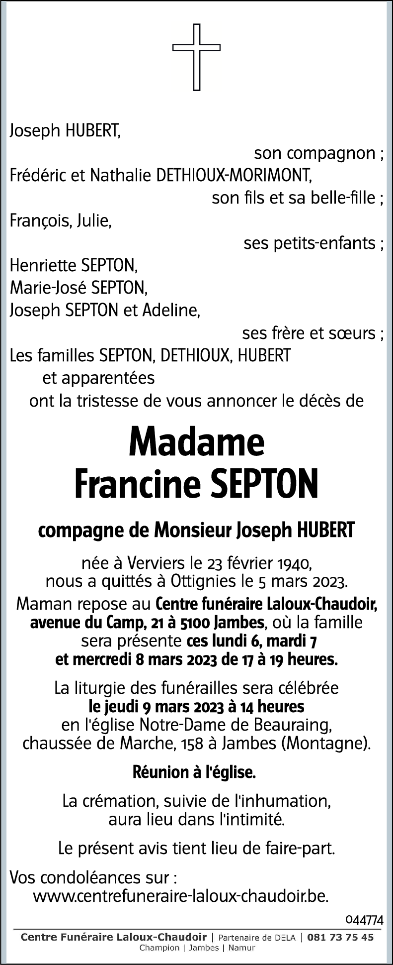 Francine SEPTON