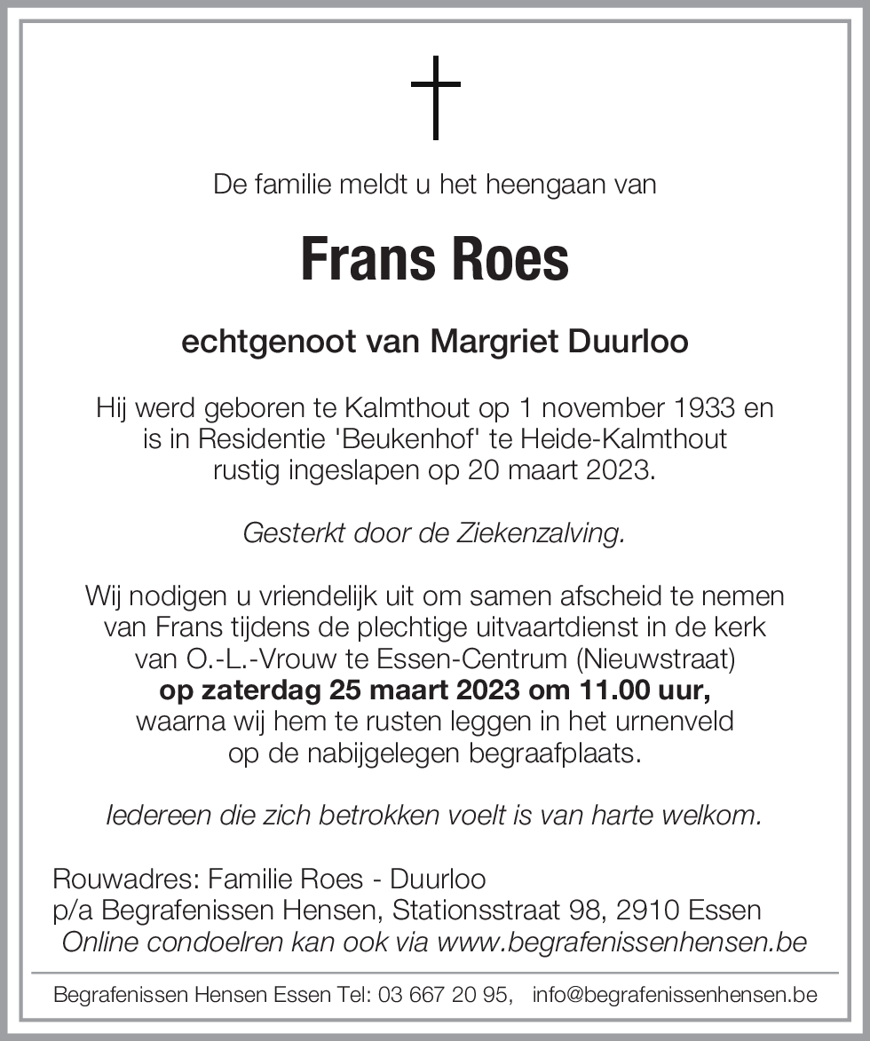 Franciscus Roes