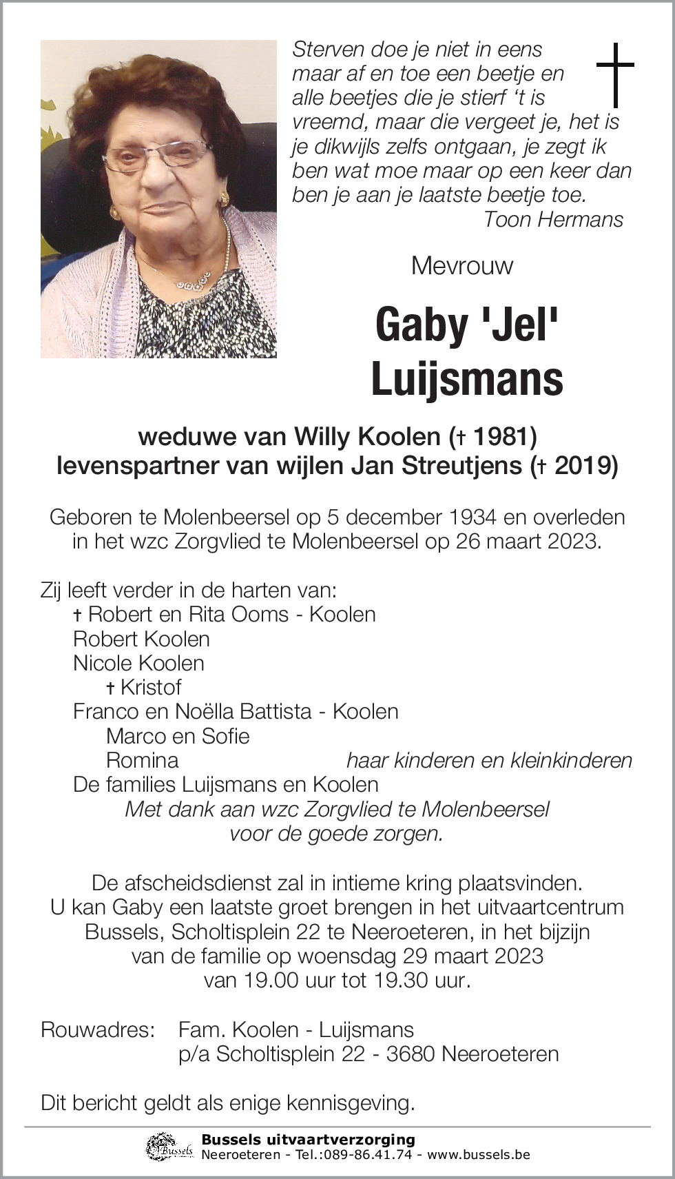 Gaby LUIJSMANS