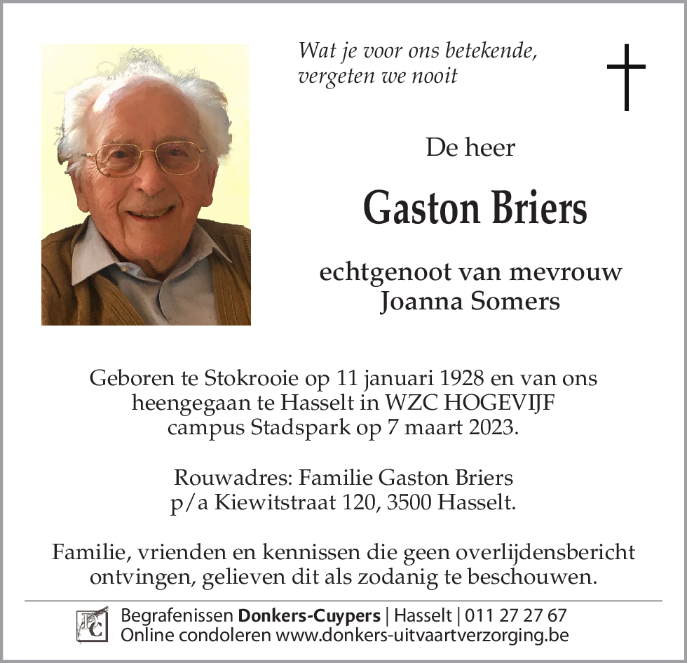Gaston Briers