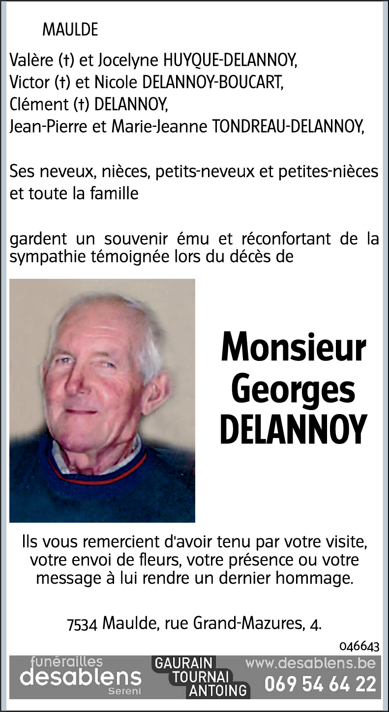 Georges DELANNOY