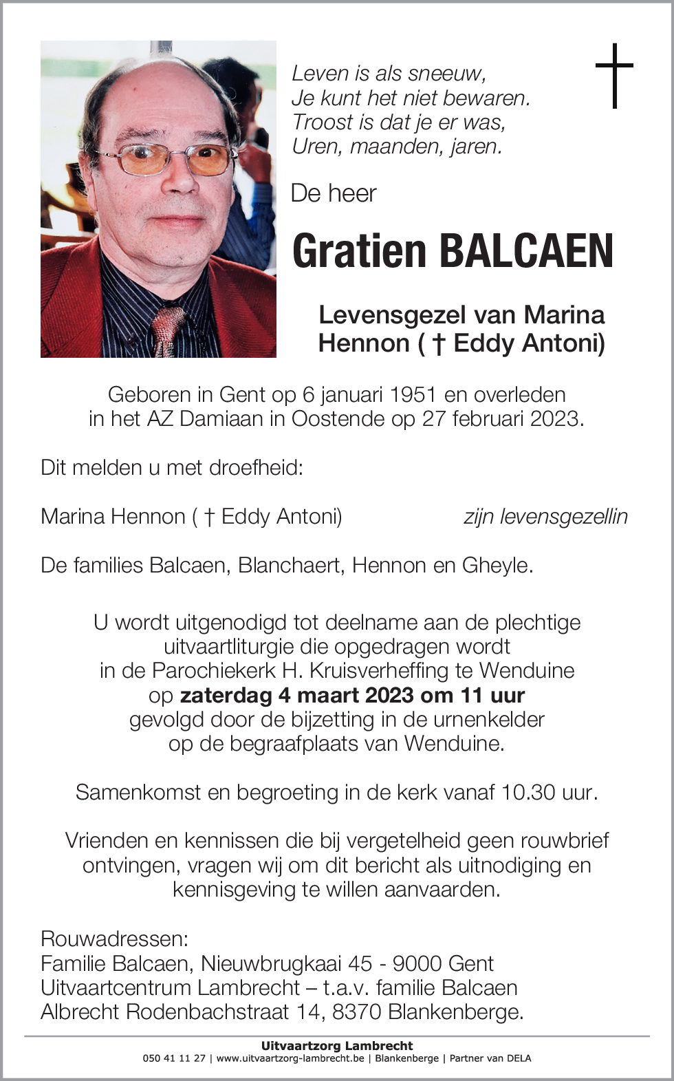 Gratien Balcaen