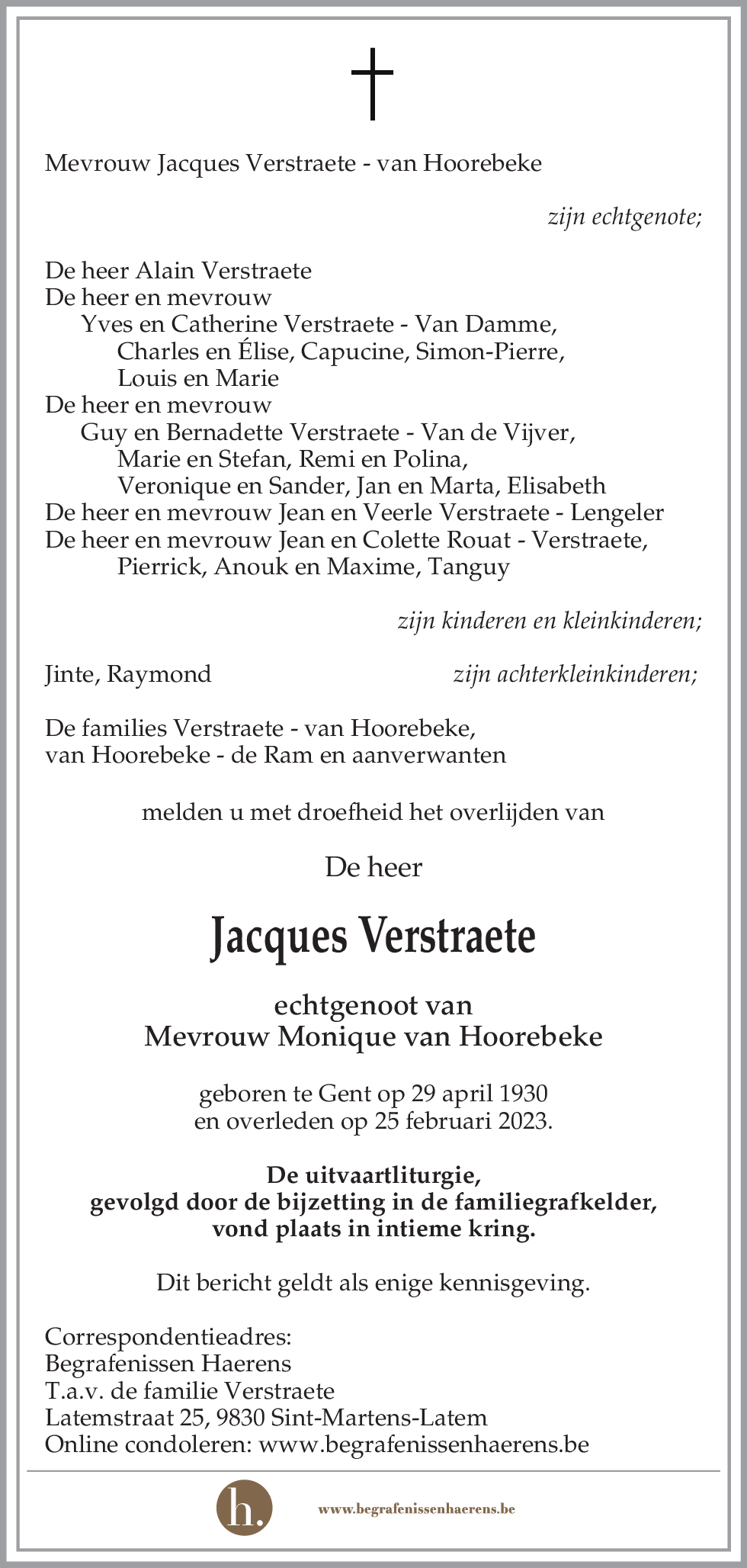 Jacques Verstraete