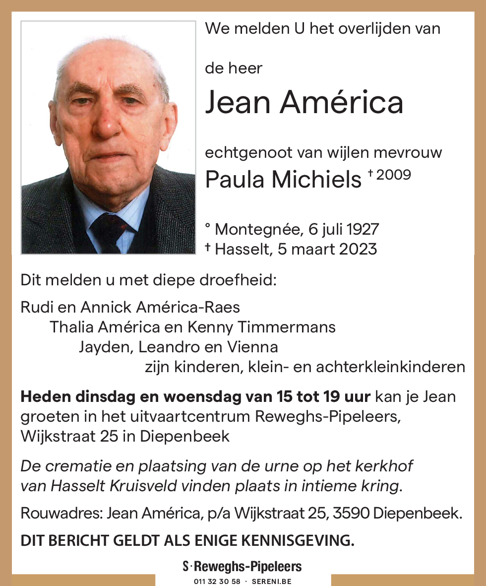 Jean América